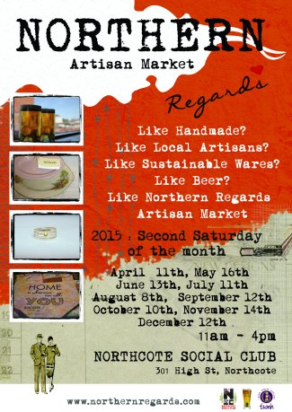 NorthernRegards Market 2015 market poster